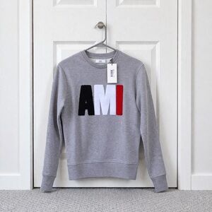 Ami Paris Terry cloth logo sweatshirt - Brand New with Tags